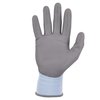 Proflex By Ergodyne ANSI A2 PU Coated CR Gloves 12-Pair, Blue, Size L 7025-12PR